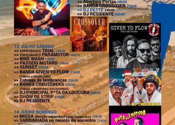 Terceiro encontro motard em Apúlia