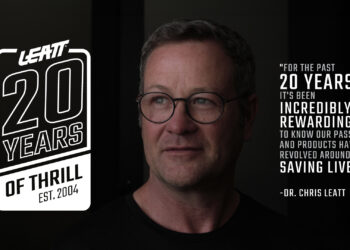 Leatt celebra 20 anos de equipamentos de proteção