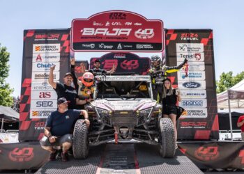 Gonçalo Guerreiro destaca-se com Polaris na Baja España Aragón