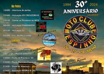 Concentração do trigésimo aniversário do Moto Clube de Espinho