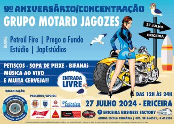 9.º Aniversário/Concentração do grupo Motard Jagozes, Ericeira