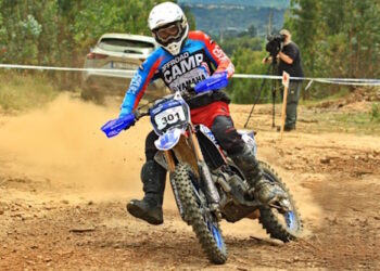 Domingos Cunha no Europeu Mini Enduro