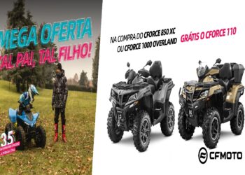 CFMOTO com campanha “Tal Pai, Tal Filho” para comemorar 35 anos