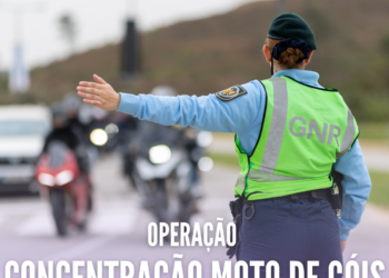 GNR: Fiscalização rodoviária durante Concentração de Motos de Góis