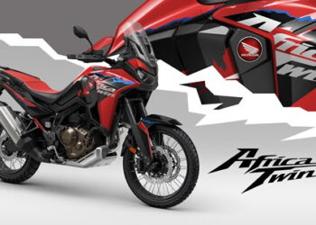 Honda CRF1100L Africa Twin 2025 recebe novas atualizações estéticas