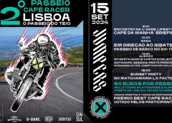 2.º Passeio Cafe Racer Lisboa: Passeio do Tejo