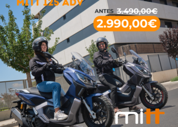 MITT reduz preço da 125 ADV em promoção limitada
