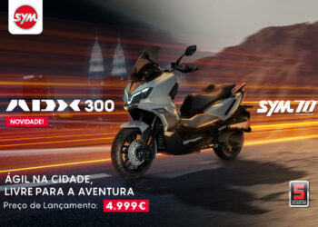 Nova SYM ADX 300 já está disponível para entrega em Portugal