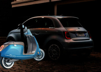 Platum cria scooter elétrica a partir do Fiat 500e