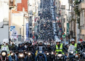 Dia 5 de dezembro: manifestação de motociclistas na Assembleia da República