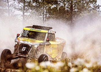 Luis Portela Morais aos comandos do G-Ecko nº 320 no Dakar 2025