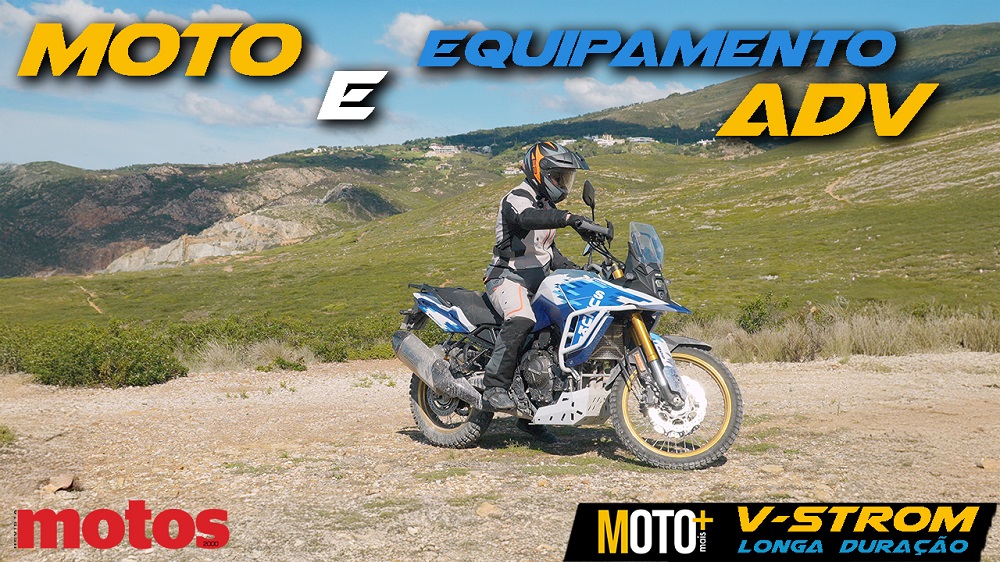 Suzuki V-Strom 800DE Heritage: Moto e equipamento ADV (Vídeo)| Longa duração thumbnail