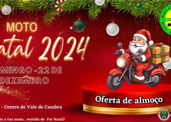 Passeio Moto Natal, em Vale de Cambra
