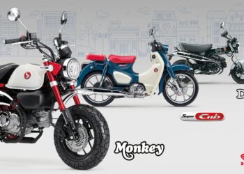 Honda Dax, Monkey e Super Cub 125 com novas cores e agora Euro5+
