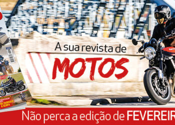 Revista Motos de fevereiro chega amanhã às bancas