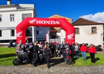 Honda apresenta a 5ª Moto-Volta a Portugal em nome próprio