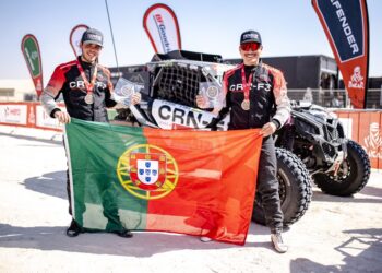 Alexandre Pinto e Bernardo Oliveira disputam o Abu Dhabi Desert Challenge