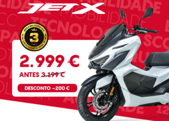 SYM aposta em preço especial para o modelo JET X
