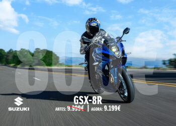 Suzuki lança campanha de desconto igual à cilindrada