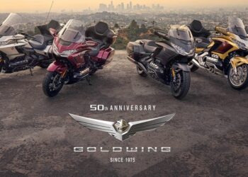 Honda Gold Wing celebra meio século de viagens