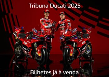 Tribuna Ducati 2025 coloca à venda bilhetes para os Moto GP de Espanha