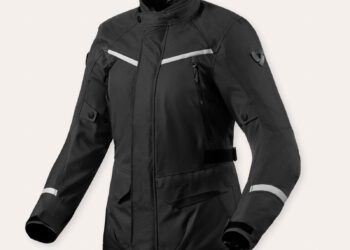 Este é o novo blusão Voltiac 3 H2O Ladies da REV’IT