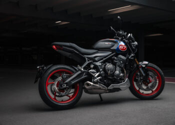 Triumph Trident Triple Tribute estreia visual mais arrojado