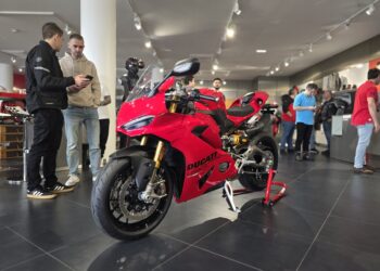 Nova Panigale V2 S apresentada durante o Open Day na Ducati Lisboa