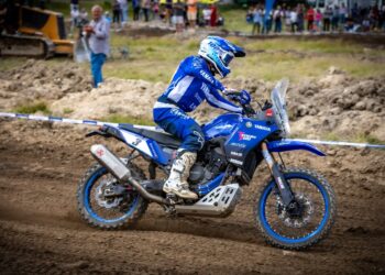 António Maio de Yamaha Ténéré 700 no Raid Ferraria