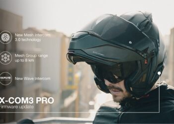 Novo capacete Nexx X-COM3 PRO com tecnologia Mesh 3.0