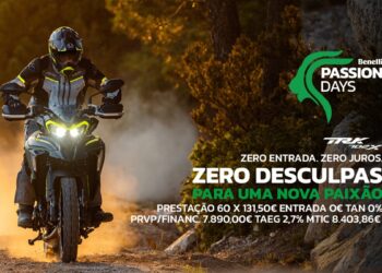 Benelli regressa com campanha 0% de juros