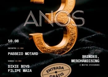 Wing Club celebra 3.º aniversário com festa motard em Paços de Ferreira