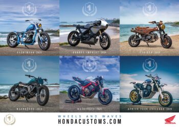 Honda Mia conquista 2.º lugar no Honda Customs 2025