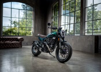 Nova decoração para a Ducati Scrambler Nightshift
