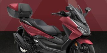 Scooters Honda Forza renovadas para 2026