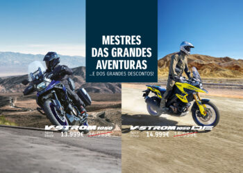 Suzuki lança nova campanha promocional para as V-STROM 1050
