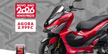 SYM JET X 125 ABS agora mais barata