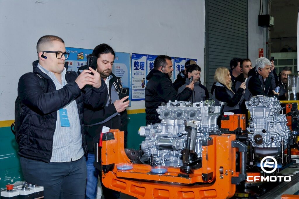 CFMOTO: comitiva portuguesa na China