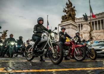 Royal Enfield na Maratona de Roma