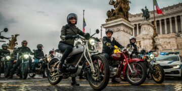Royal Enfield na Maratona de Roma