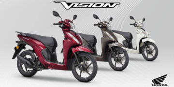 Honda Vision 110 atualizada para 2026