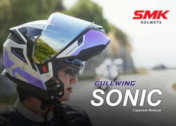 Capacete SMK GULLWING SONIC