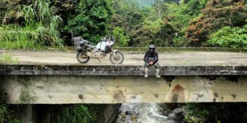 Charly Sinewan, no Ducati Sea to Sea 2026