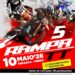 Lobos da Neve com 5ª Rampa TT no dia 10 de maio