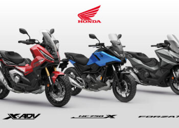 Honda renova X‑ADV, Forza 750 e NC750X com novas cores para 2027
