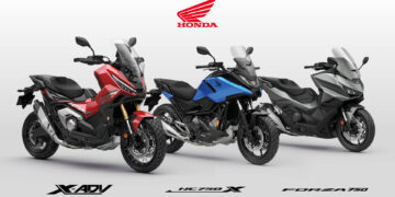 Honda renova X‑ADV, Forza 750 e NC750X com novas cores para 2027
