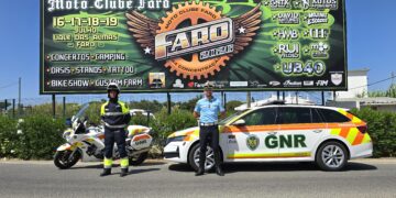 GNR reforça segurança na Concentração de Faro