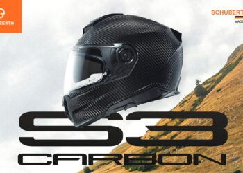 SCHUBERTH S3 Carbon: leveza com ADN de competição
