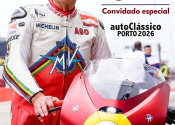 Autoclássico na Exponor com Giacomo Agostini