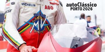 Autoclássico na Exponor com Giacomo Agostini